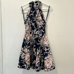 B DARLIN Women's Dress Size 5/6 Sleeveless Knee Length Fit & Flare Junior